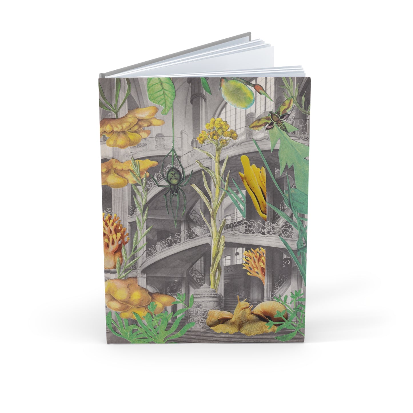 Art Deco - Natur und Architektur Hardcover Journal — A5 Inspirational Notebook
