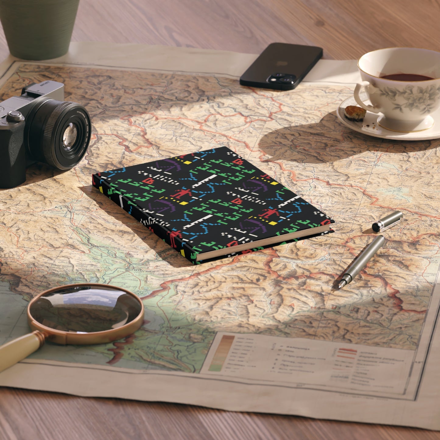 Gamify your life! Hardcover Journal — A5 Inspirational Notebook