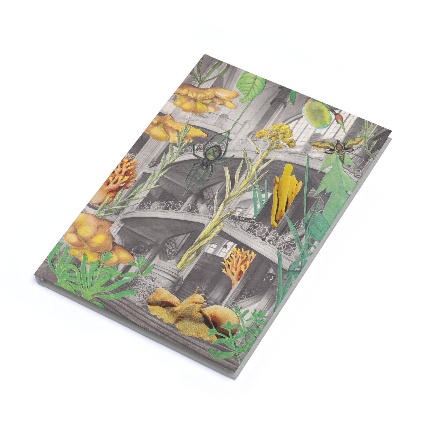 Art Deco - Natur und Architektur Hardcover Journal — A5 Inspirational Notebook